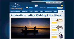 Desktop Screenshot of luresforfishing.com.au